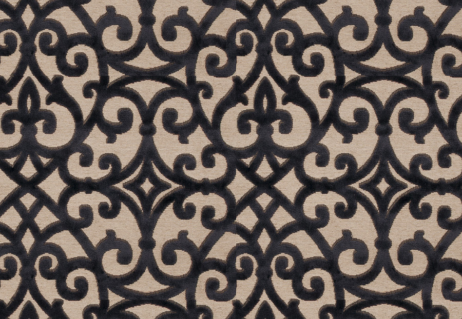 Ткань Fabricut Studio Cut Velvets Upholstery Grandview/Indigo