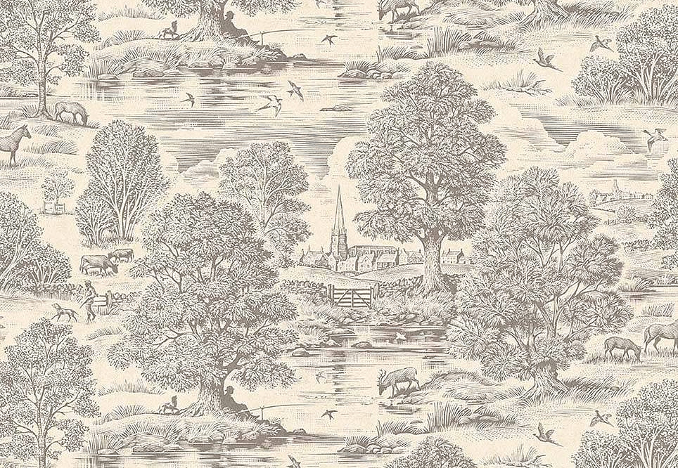 Обои Lewis & Wood Wide Width Wallpaper LW179317
