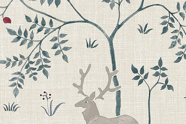 Обои Lewis & Wood Wide Width Wallpaper LW274551