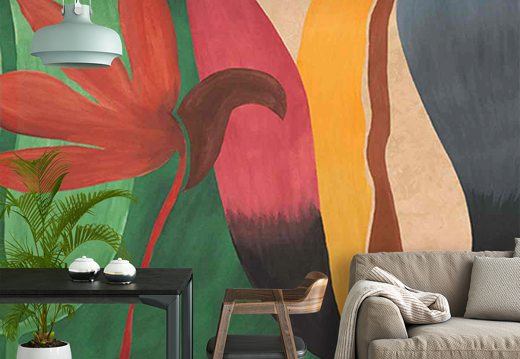 Панно и фотообои Casamance Casa Azul 76343670