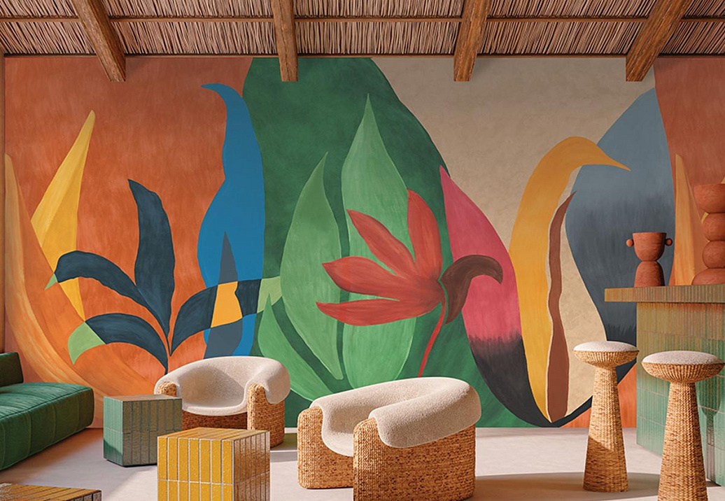 Панно и фотообои Casamance Casa Azul 76343670