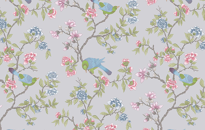 Английские обои Little Greene, коллекция National Trust Papers IV, артикул 0267ADFRENC