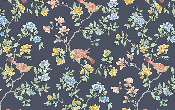 Английские обои Little Greene, коллекция National Trust Papers IV, артикул 0267ADHICKS