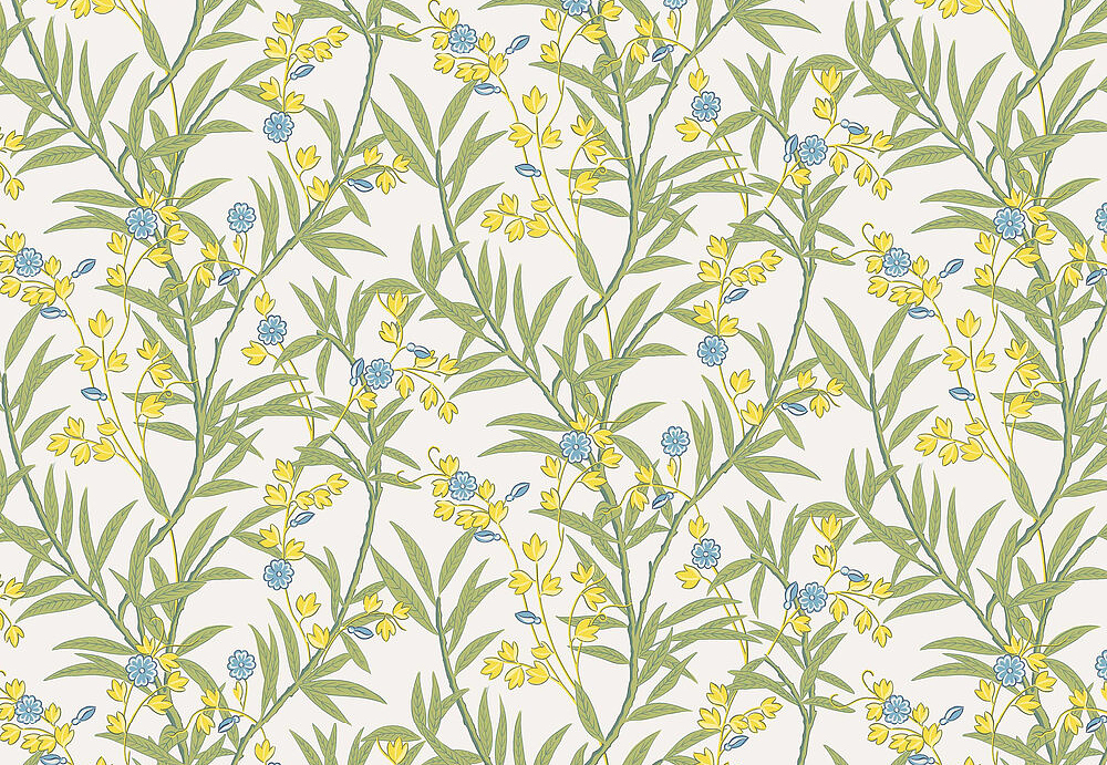 Обои Little Greene National Trust Papers IV 0267BABLUEV