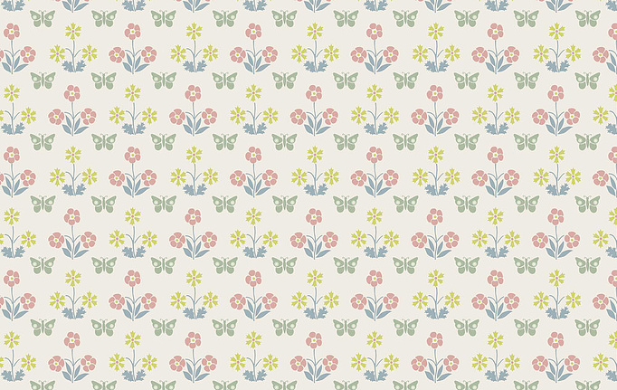 Английские обои Little Greene, коллекция National Trust Papers IV, артикул 0267BUSLAKE