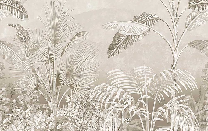 Английские панно и фотообои Little Greene, коллекция National Trust Papers IV, артикул 0267CAPORTL