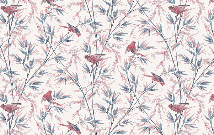Английские обои Little Greene, коллекция National Trust Papers IV, артикул 0267GOCARMI