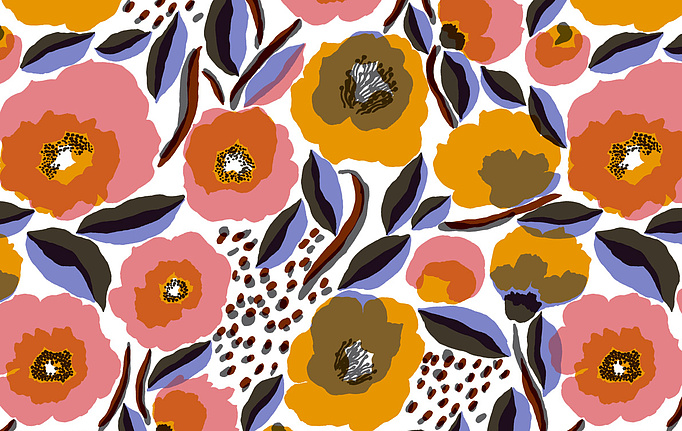 Итальянские обои Jannelli & Volpi, коллекция Marimekko 6, артикул 25155