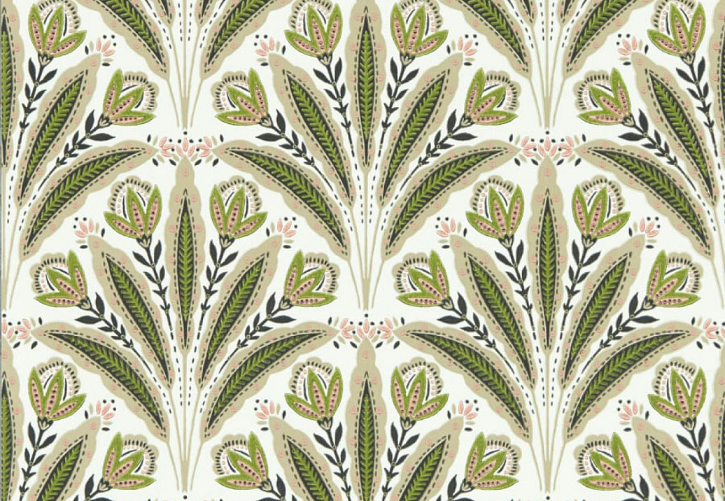 Обои Clarke & Clarke Secret Garden W0193/04