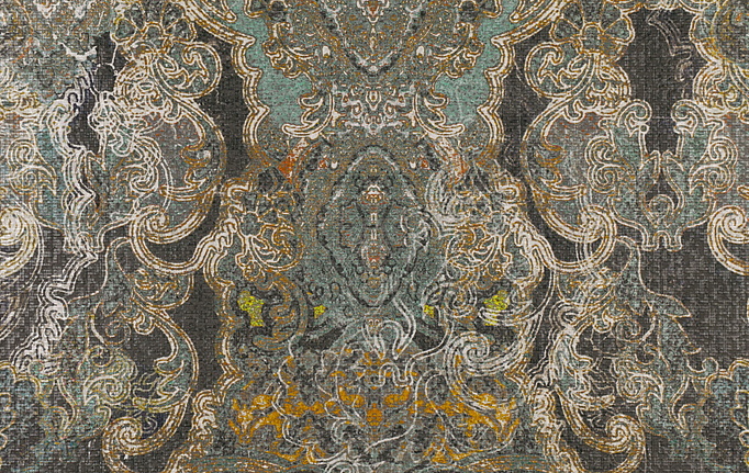Английские обои Black Edition, коллекция Herbaria, артикул W913/02
