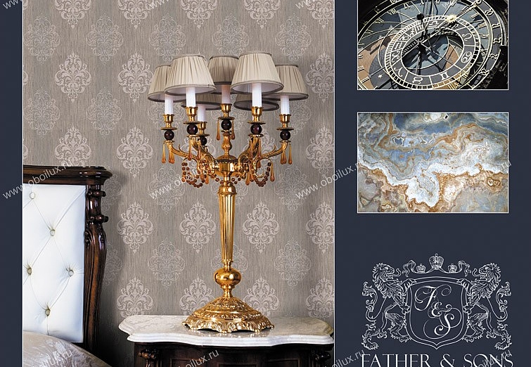 Обои Father & Sons Chateau Quarz 24564