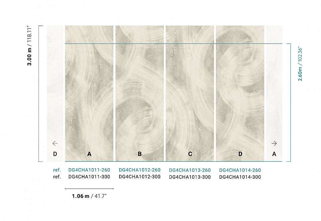 Обои Khroma Wall Designs IV DG4CHA1013-300