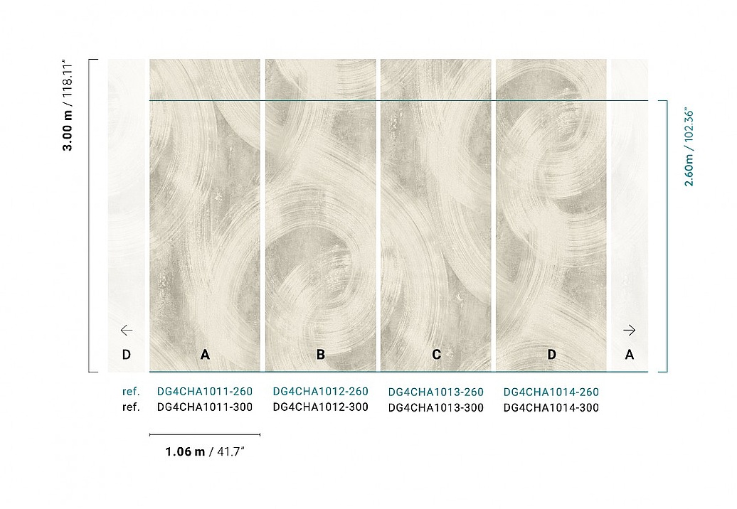 Обои Khroma Wall Designs IV DG4CHA1013-300