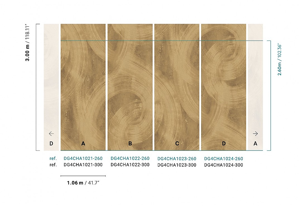 Обои Khroma Wall Designs IV DG4CHA1023-300