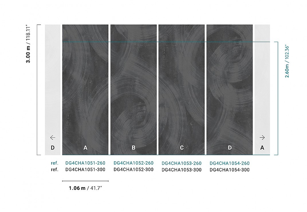 Обои Khroma Wall Designs IV DG4CHA1052-300