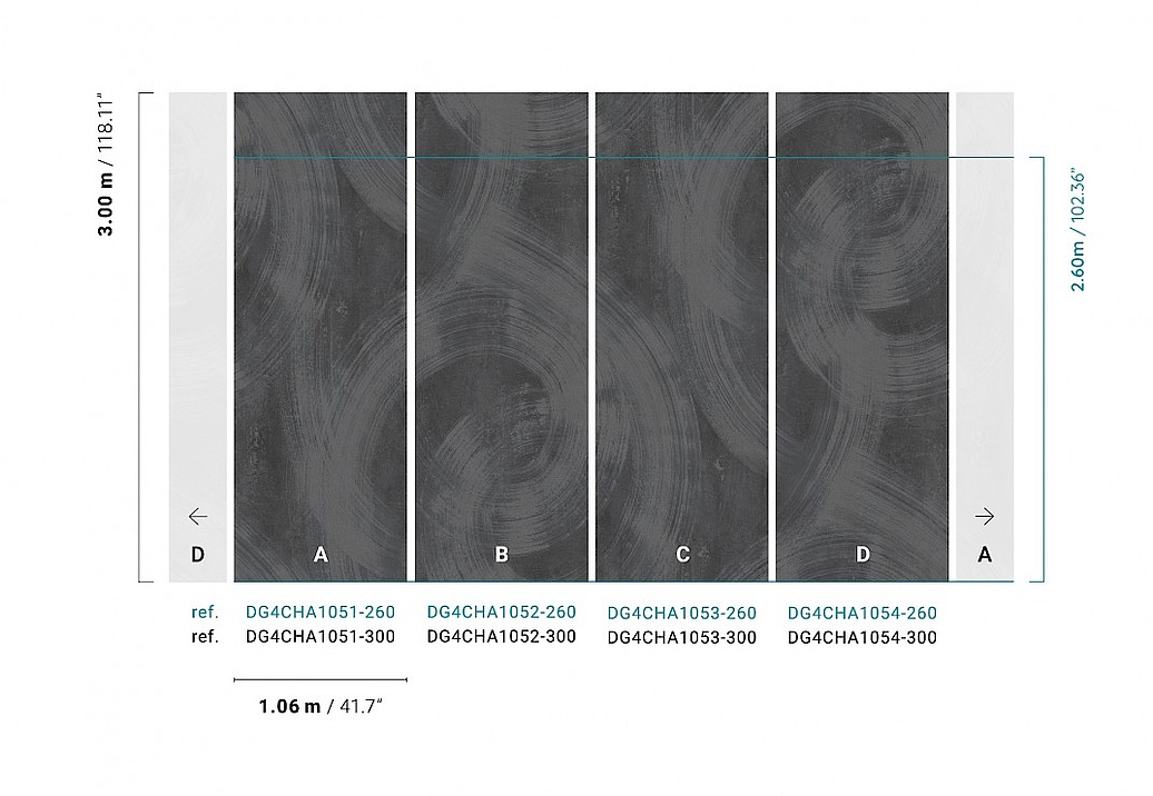Обои Khroma Wall Designs IV DG4CHA1054-260