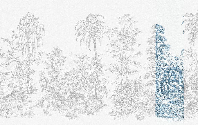 Итальянские обои Jannelli & Volpi, коллекция 201 Murals Decor, артикул 40207