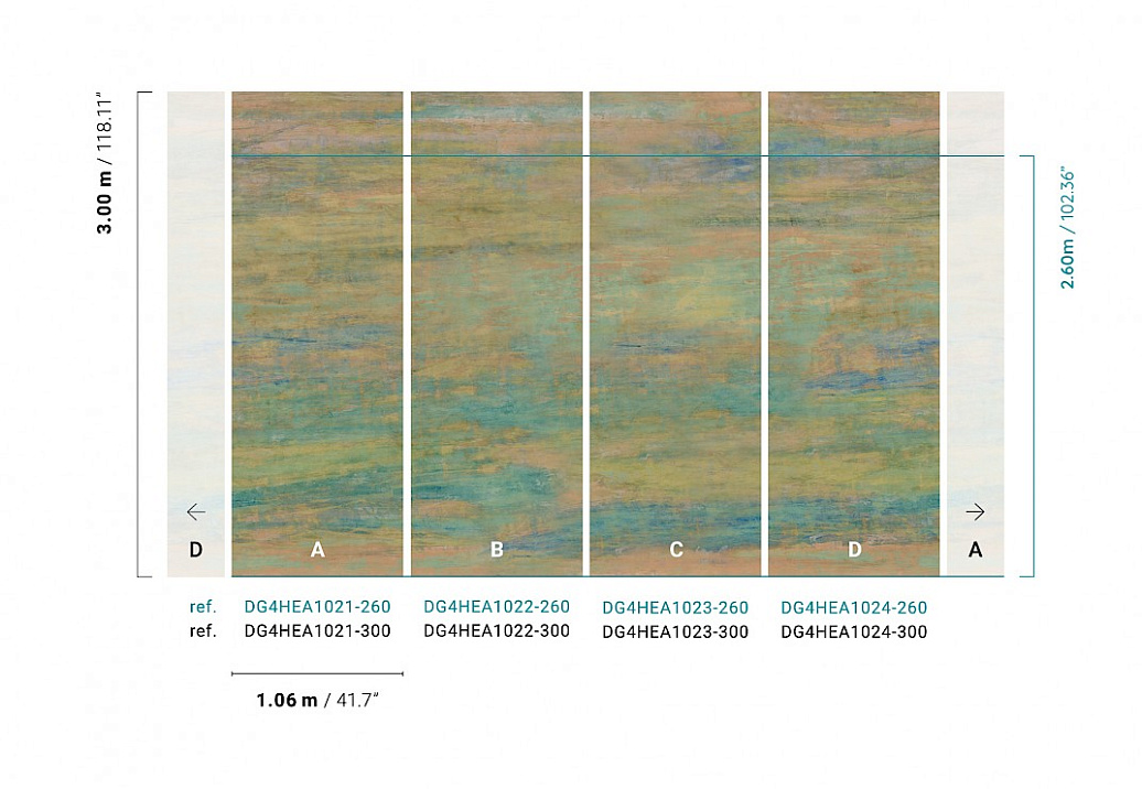 Обои Khroma Wall Designs IV DG4HEA1023-260