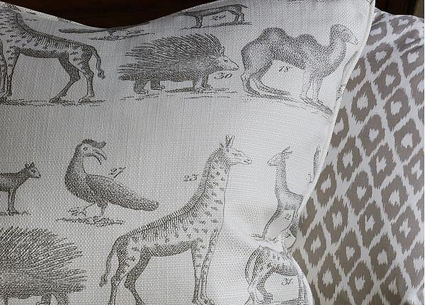 Ткань Andrew Martin Carlotta Jungle/Grey