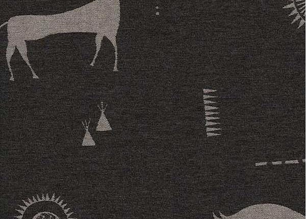 Ткань Andrew Martin Compass North Prairie/Charcoal