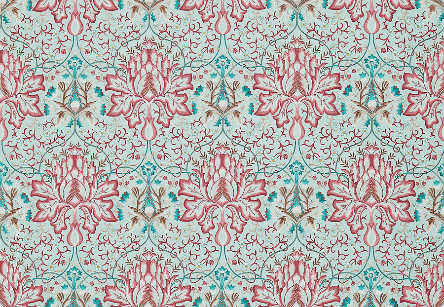 Ткань Morris & Co Woodland Embroideries 234546