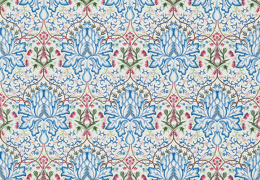 Ткань Morris & Co Woodland Embroideries 234545