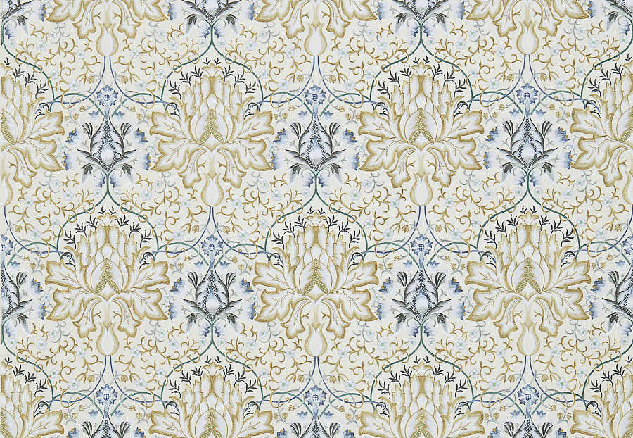 Ткань Morris & Co Woodland Embroideries 234544