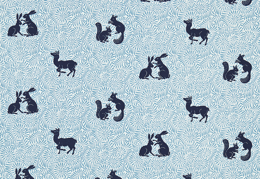 Ткань Morris & Co Woodland Embroideries 234541