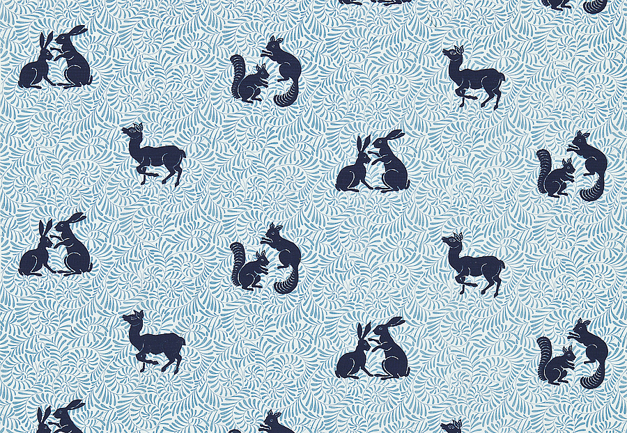 Ткань Morris & Co Woodland Embroideries 234541