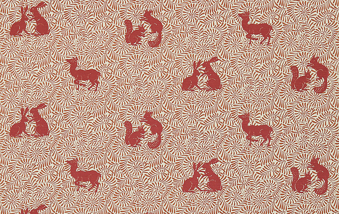 Английская ткань Morris & Co, коллекция Woodland Embroideries, артикул 234540