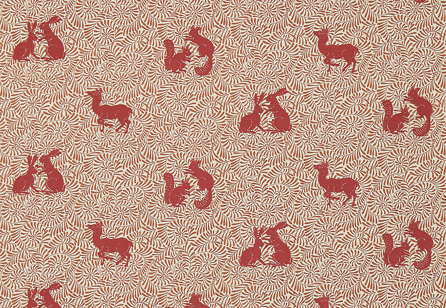 Ткань Morris & Co Woodland Embroideries 234540
