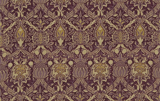 Английская ткань Morris & Co, коллекция The Art of Decoration vol.5, артикул DMCOGR204