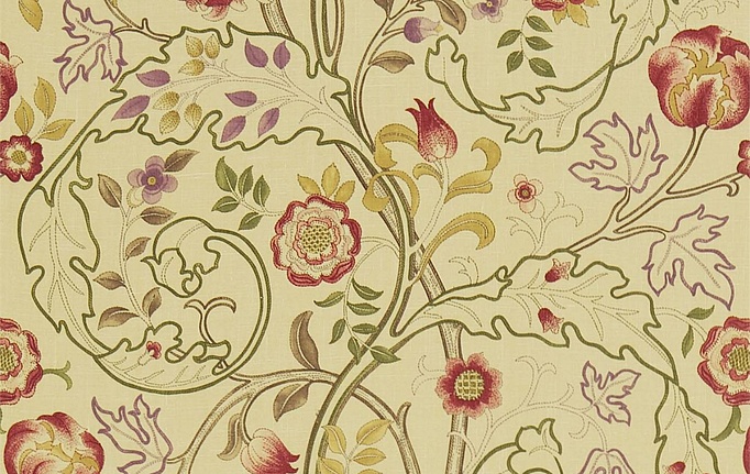 Английская ткань Morris & Co, коллекция The Art of Decoration vol.5, артикул DMCOMA202