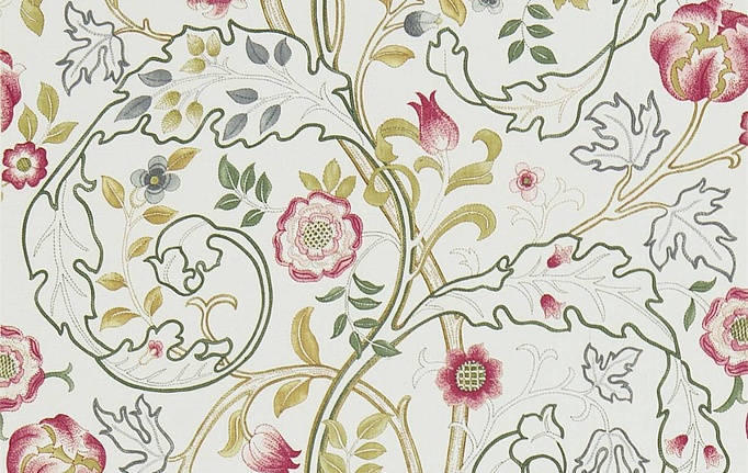 Английская ткань Morris & Co, коллекция The Art of Decoration vol.5, артикул DMCOMA204