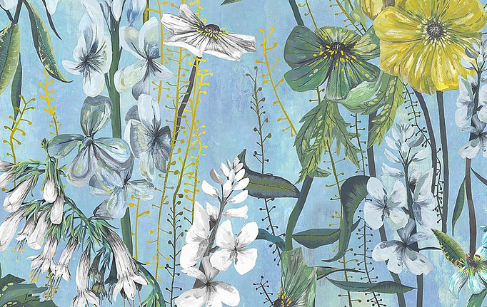 Английская ткань Designers Guild, коллекция Jardin Des Plantes, артикул FDG2564/01