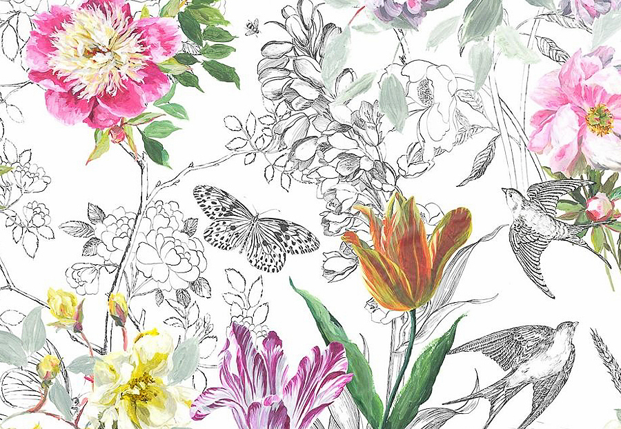 Ткань Designers Guild Jardin Des Plantes FDG2561/01