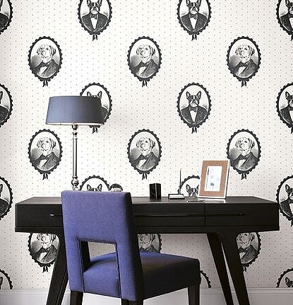 Обои Paper & Ink Black And White BW21810