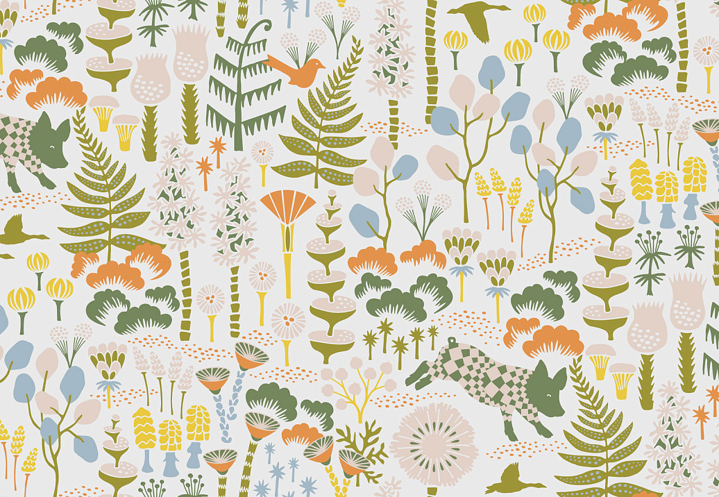 Обои Borastapeter Wonderland by Hanna Werning 1450