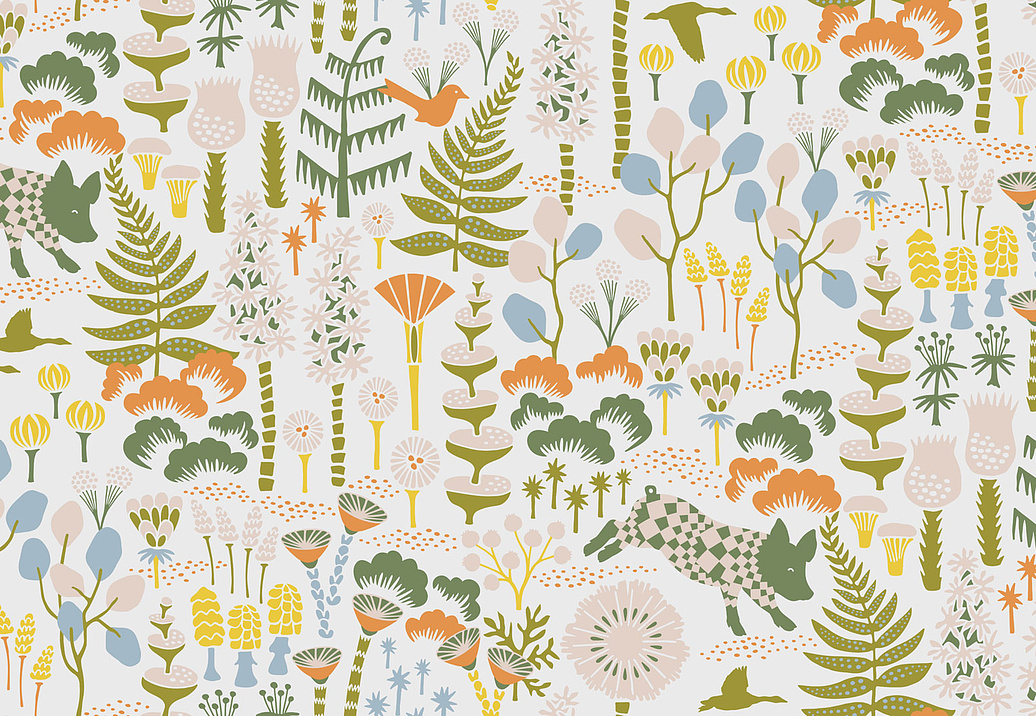 Обои Borastapeter Wonderland by Hanna Werning 1450