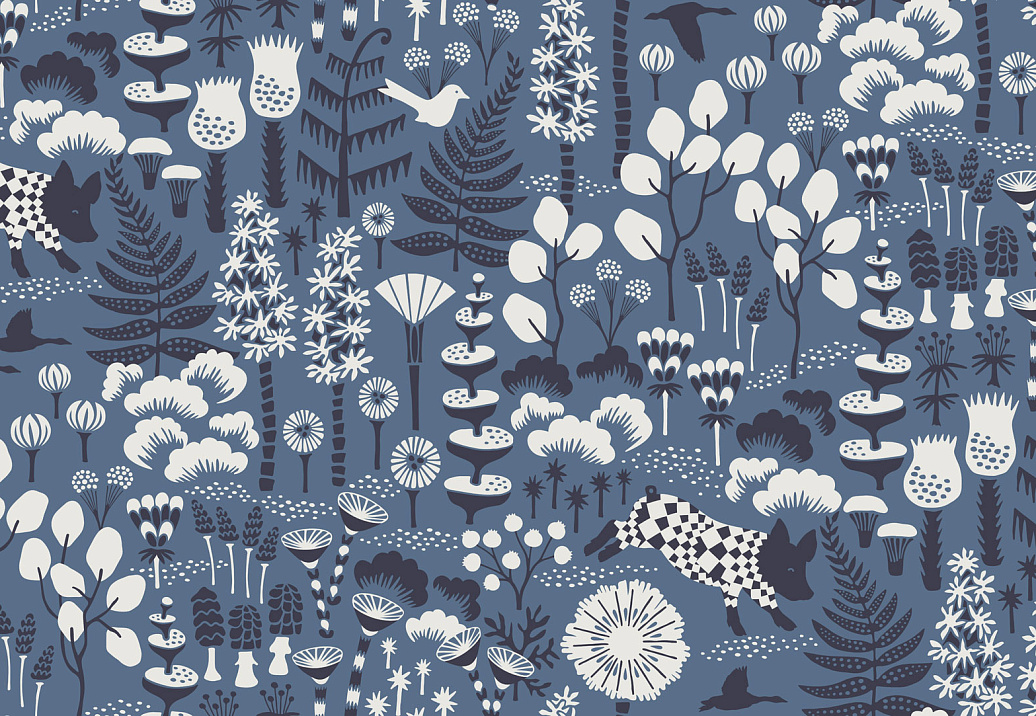 Обои Borastapeter Wonderland by Hanna Werning 1453
