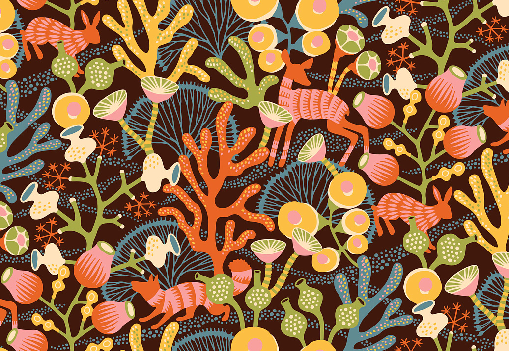 Обои Borastapeter Wonderland by Hanna Werning 1461