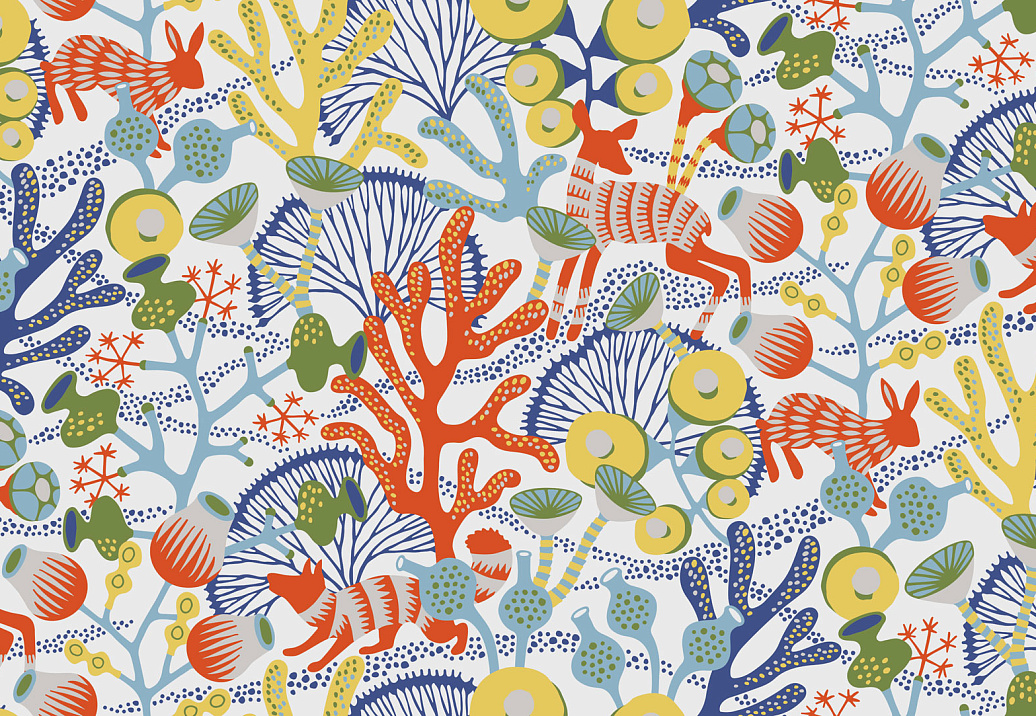 Обои Borastapeter Wonderland by Hanna Werning 1462