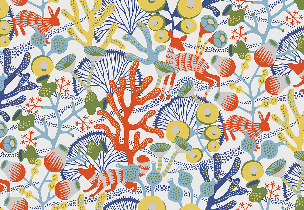Обои Borastapeter Wonderland by Hanna Werning 1462