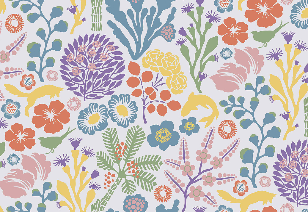 Обои Borastapeter Wonderland by Hanna Werning 1473