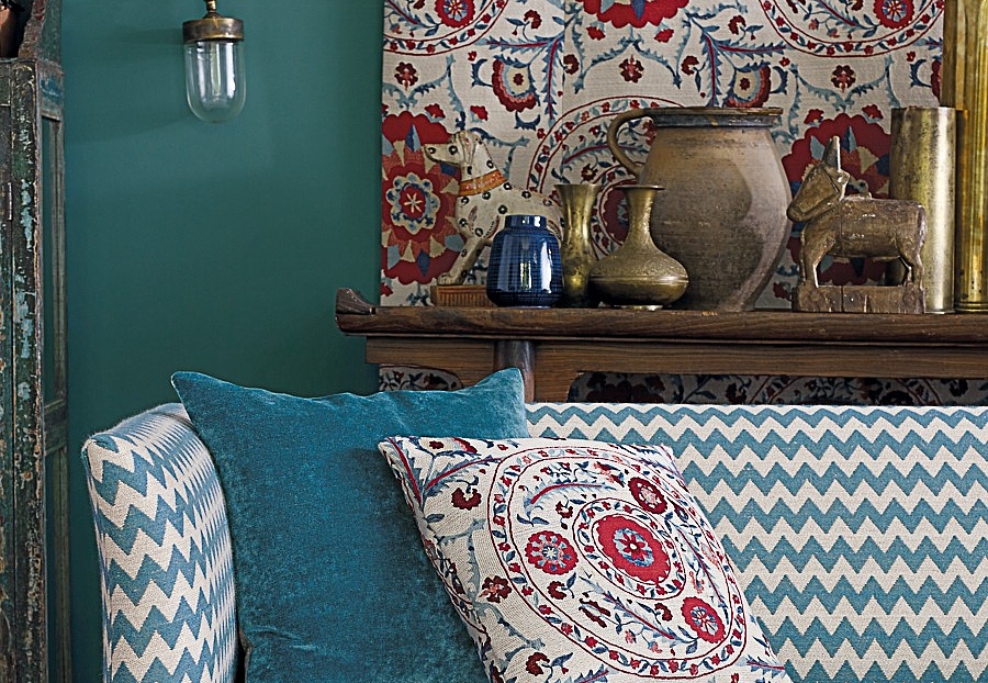 Ткань Sanderson Sojourn Weaves 235328
