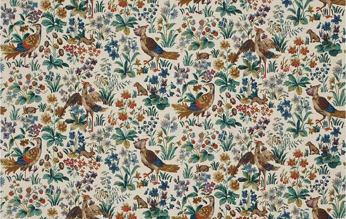 Английская ткань Sanderson, коллекция Autumn Prints, артикул 224437