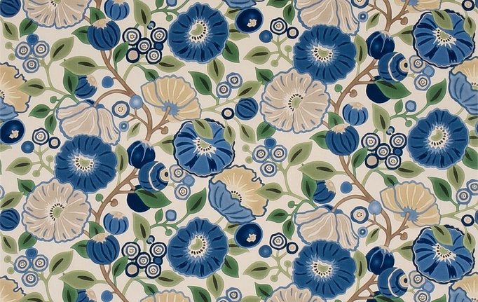 Английская ткань Sanderson, коллекция Autumn Prints, артикул 224442