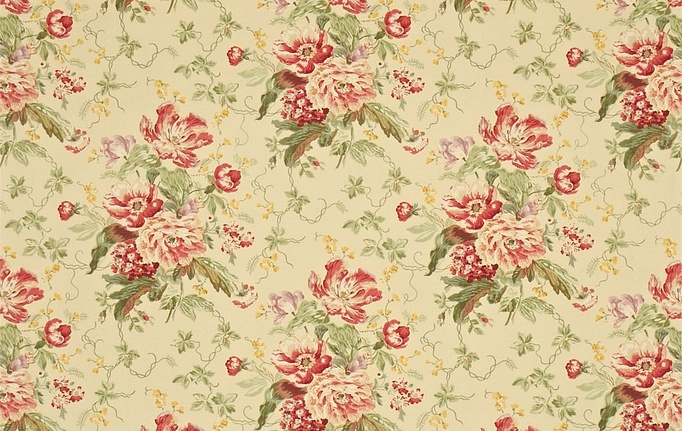 Английская ткань Sanderson, коллекция Autumn Prints, артикул 224449