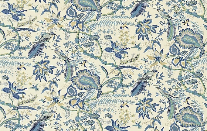 Английская ткань Sanderson, коллекция Autumn Prints, артикул 224456