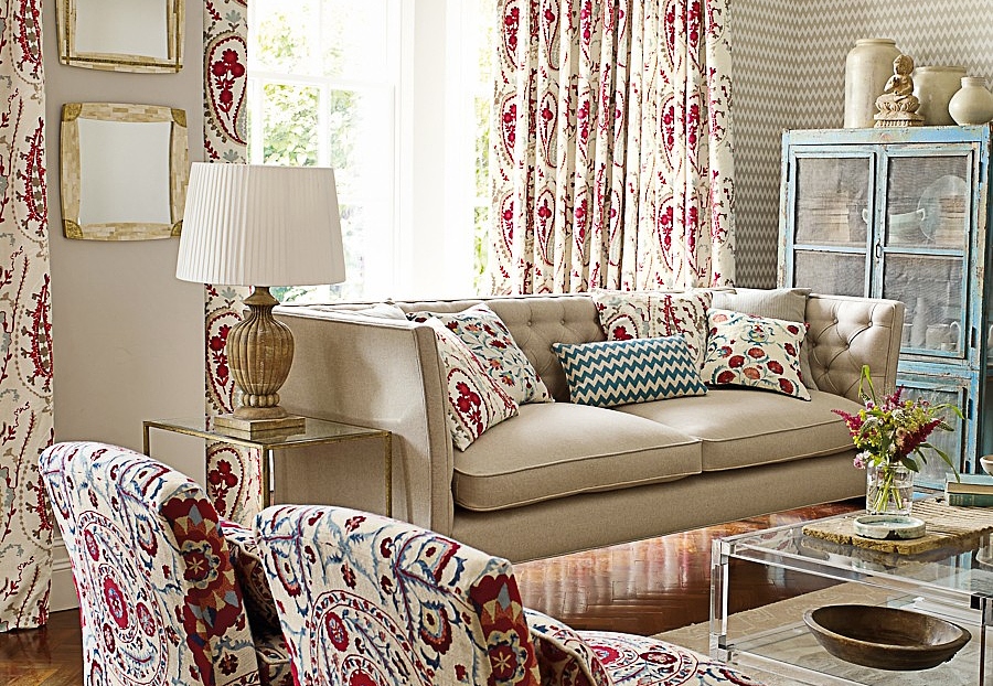 Ткань Sanderson Sojourn Prints & Embroideries 235245